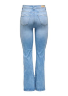 Only Jeans Donna Wauw Blu Denim Chiaro 15361594 Light Blue Denim ONLY 