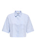 Camicia Maniche ampie Collo Regular Fit Donna Cashmere Blue