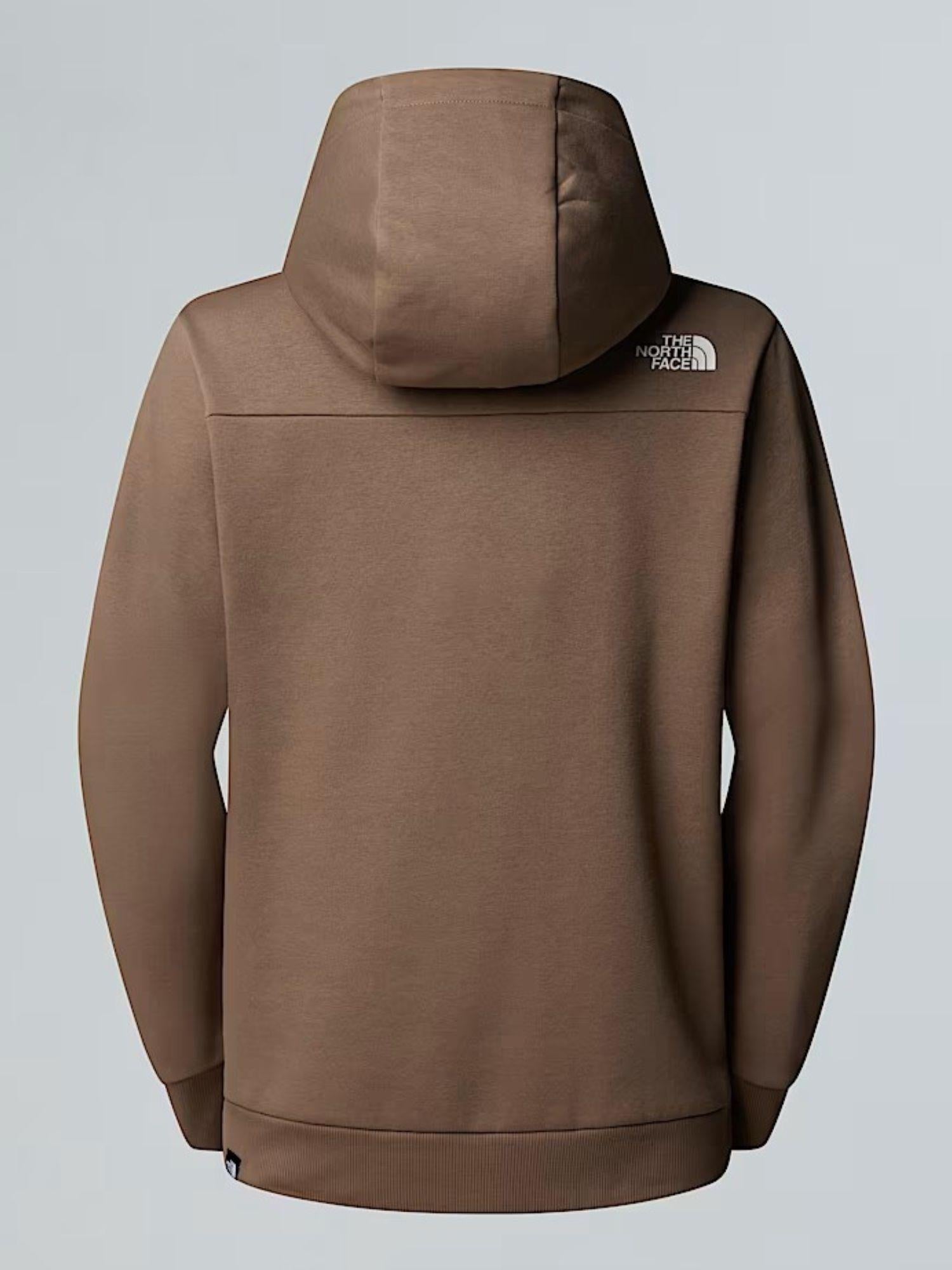 The North Face Felpa con cappuccio Simple Dome Donna Mocha Brown NF0A89EY BOW THE NORTH FACE 
