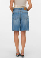 Vero Moda Shorts Donna Sage Blu Denim Chiaro 10328836 Light Blue Denim VERO MODA 