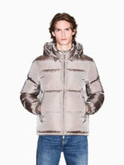 Armani Exchange Piumino con cappuccio Uomo Beige XM000348 AF12286 U6107 ARMANI EXCHANGE 