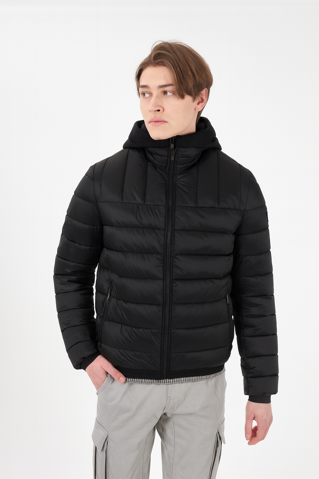 Yes Zee Giubbino Uomo Nero J838 QG00 0801 YES ZEE 