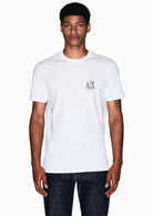 Armani Exchange T-Shirt Uomo Bianca XM000365 AF12308 U0009 ARMANI EXCHANGE 