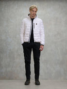 Blauer Piumino ad onde Wave Uomo Bianco BLUC03074 6355 100 BLAUER 