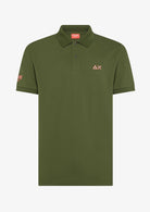 Sun68 Polo Uomo Verde Scuro A36150 37 SUN68 