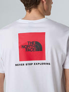 The North Face T-shirt NSE Box Uomo TNF White NF0A87NP FN4 THE NORTH FACE 