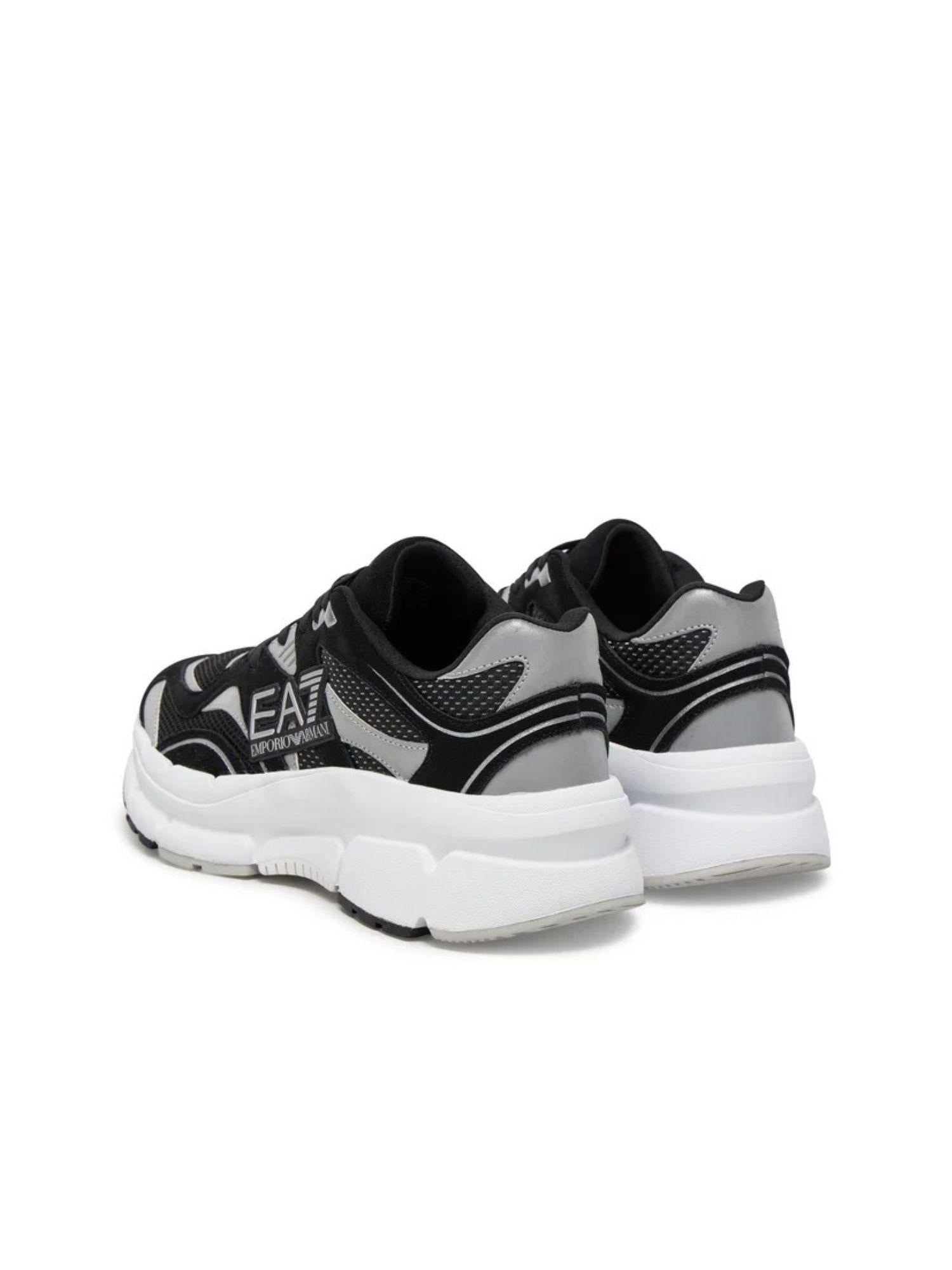 EA7 Emporio Armani Sneakers Crave Nero Argento X8X237 XK425 N763 EA7 EMPORIO ARMANI 