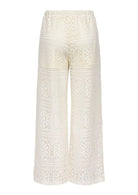 Only Pantalone Donna Lian Bianco Betulla 15372107 Birch ONLY 