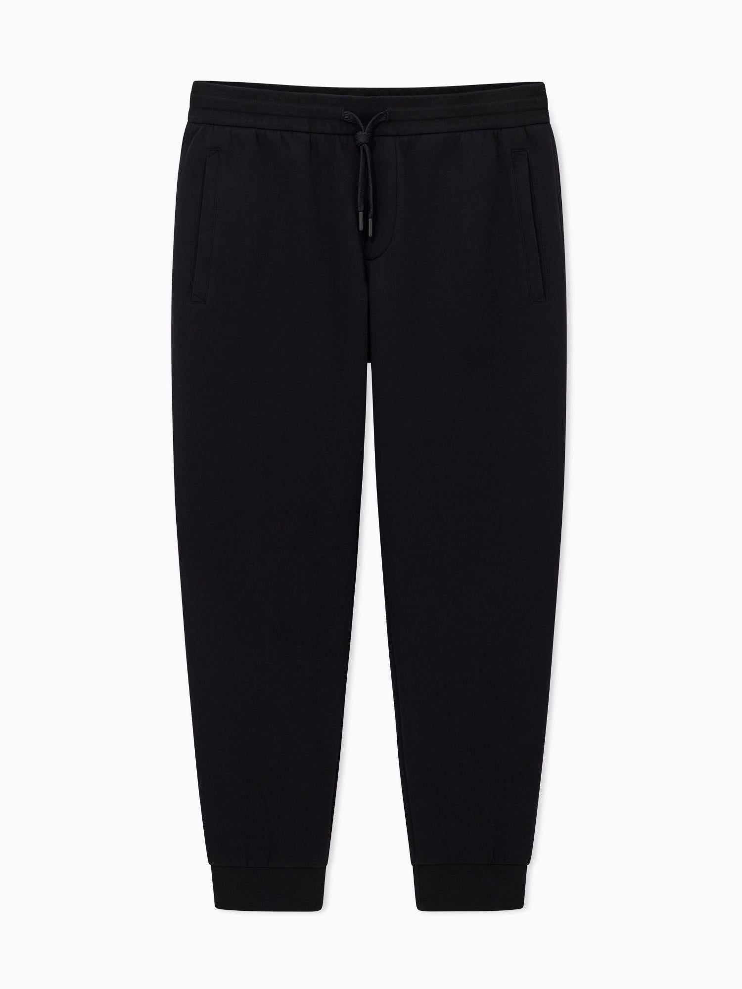 Armani Exchange Pantaloni jogger con logo sul retro Uomo Nero XM000373 AF10818 UC001 ARMANI EXCHANGE 