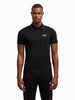 EA7 Emporio Armani Polo in Piquet Uomo Nero