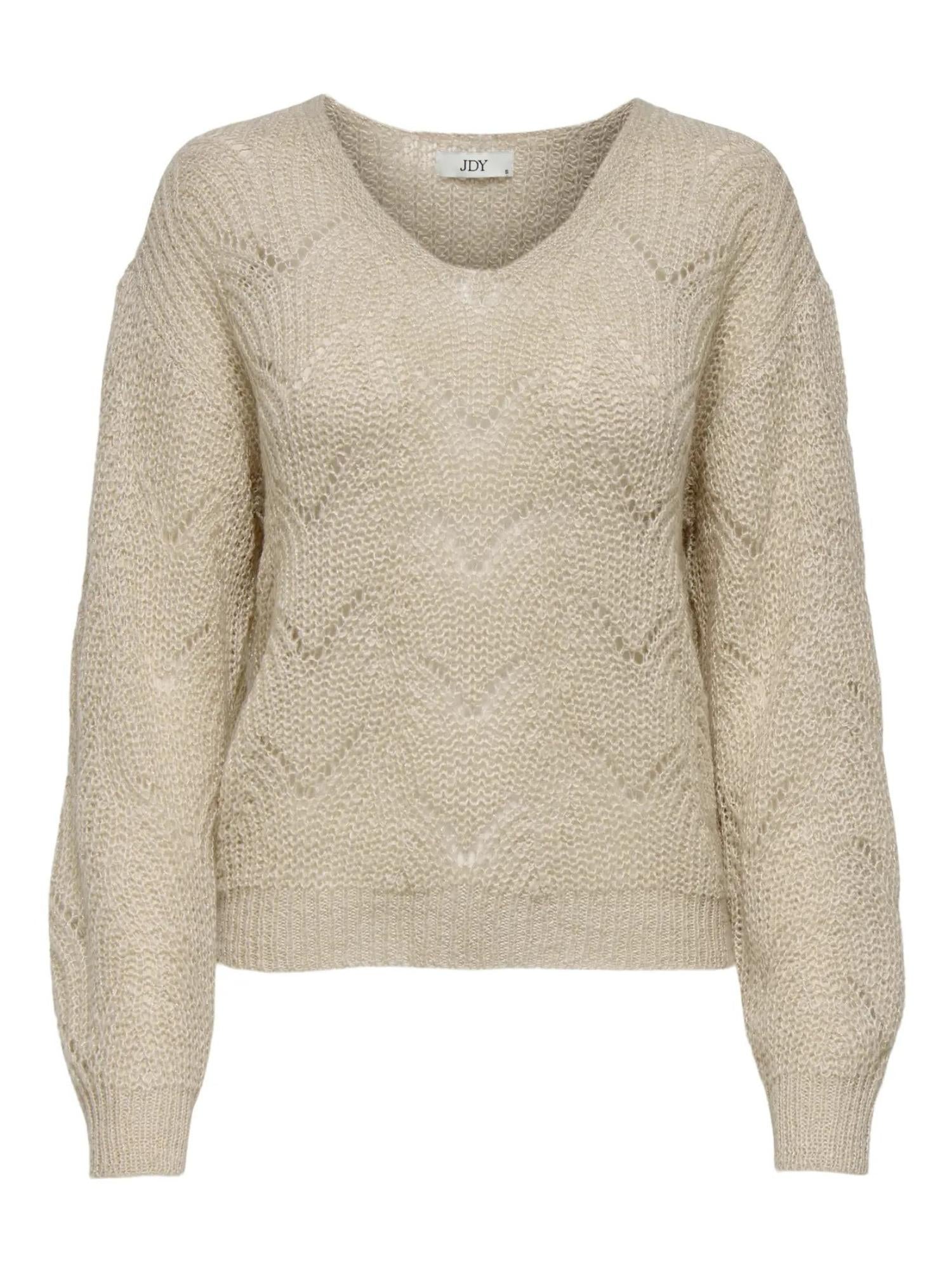 Jacqueline De Yong JDYBADUT Pullover Donna Frosted Almond - Santangelo