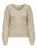 Jacqueline De Yong JDYBADUT Pullover Donna Frosted Almond