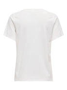 JACQUELINE DE YONG Jacqueline De Yong JDYBIBBI T-shirt Donna Bianco Cloud Dancer T-Shirt