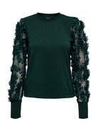 Jacqueline De Yong JDYFAIRVIEW Felpa Donna Ponderosa Pine - Santangelo