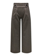 Jacqueline De Yong JDYGEGGO Wide Leg Fit Pantaloni Donna Cobblestone - Santangelo