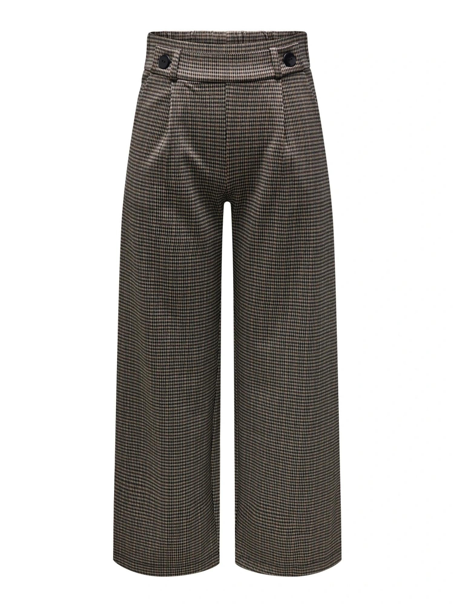 Jacqueline De Yong JDYGEGGO Wide Leg Fit Pantaloni Donna Cobblestone - Santangelo