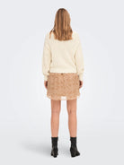 Jacqueline De Yong JDYJUSTY Cardigan Donna Bianco Eggnog - Santangelo