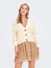 Jacqueline De Yong JDYJUSTY Cardigan Donna Bianco Eggnog