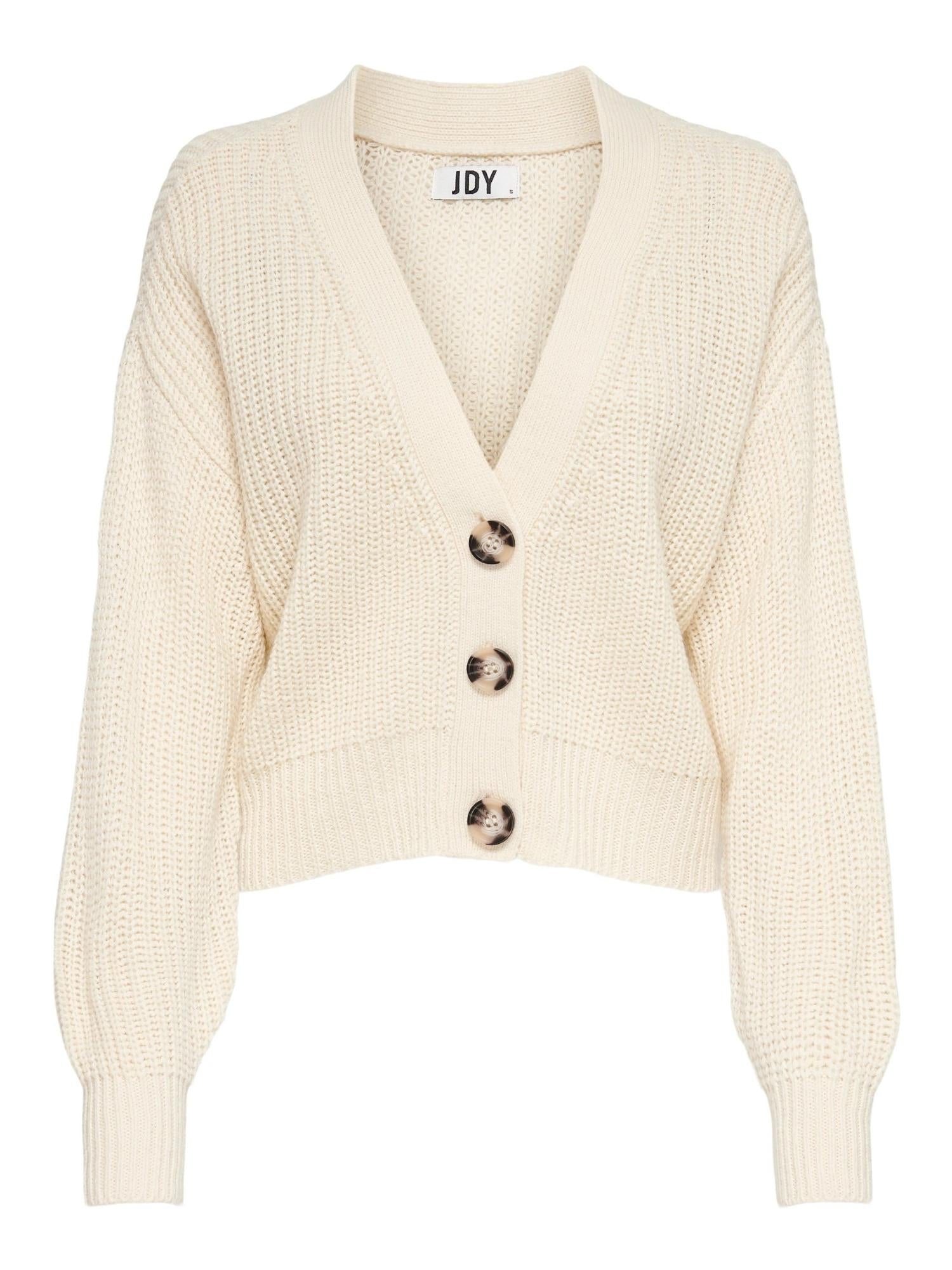 Jacqueline De Yong JDYJUSTY Cardigan Donna Bianco Eggnog - Santangelo