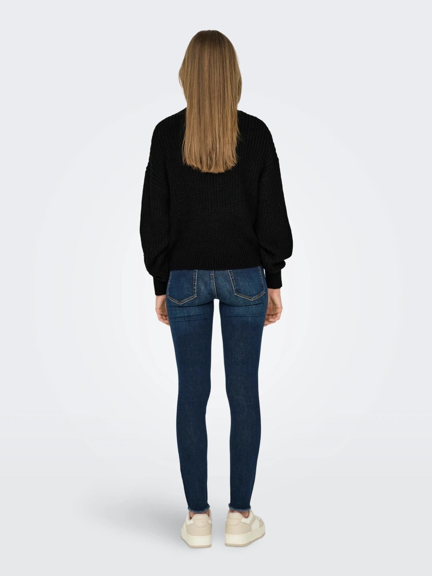 Jacqueline De Yong JDYJUSTY Cardigan Donna Nero - Santangelo