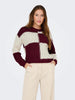 Jacqueline De Yong JDYJUSTY Pullover Donna Cabernet