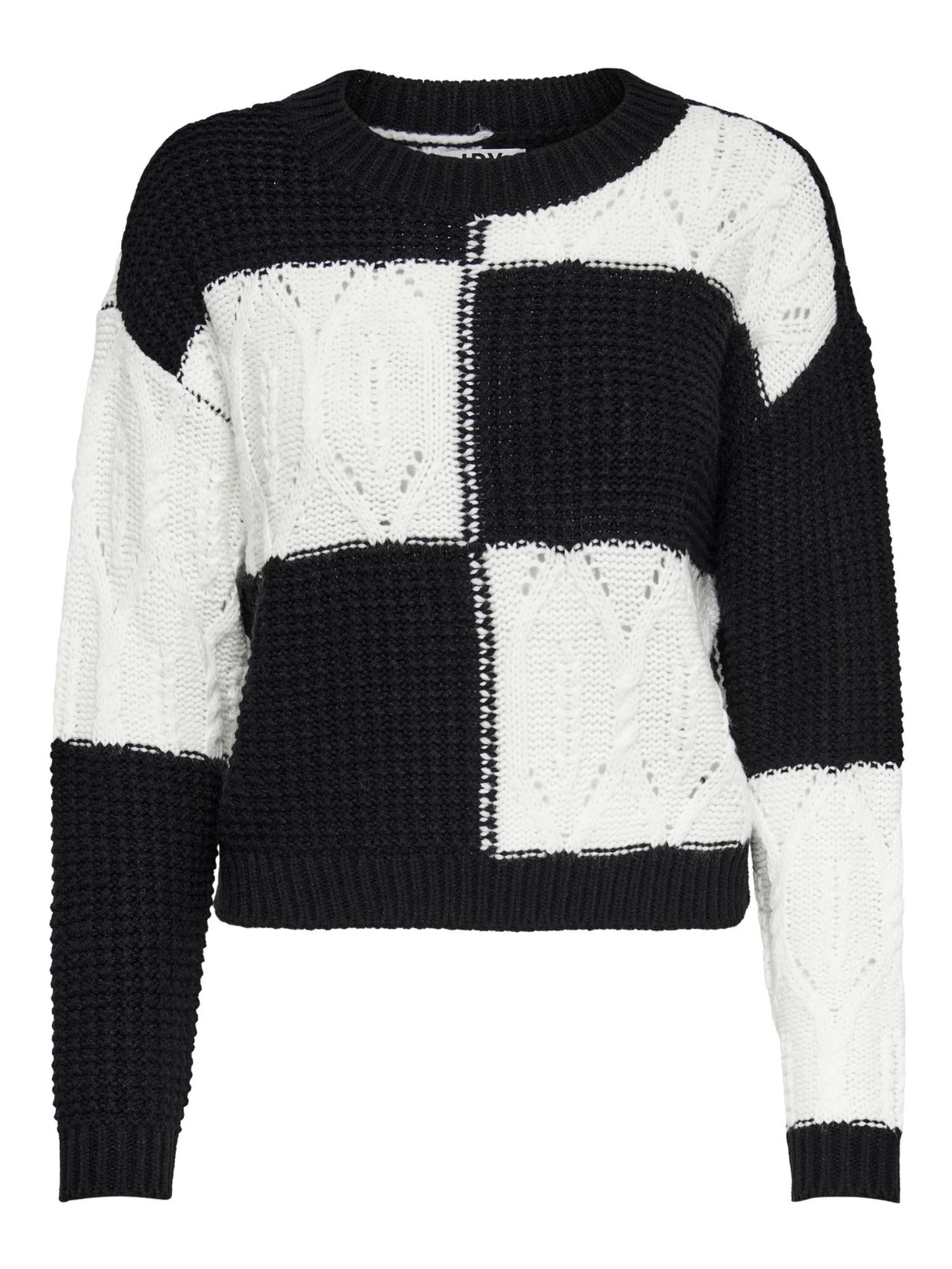 Jacqueline De Yong JDYJUSTY Pullover Donna Nero - Santangelo