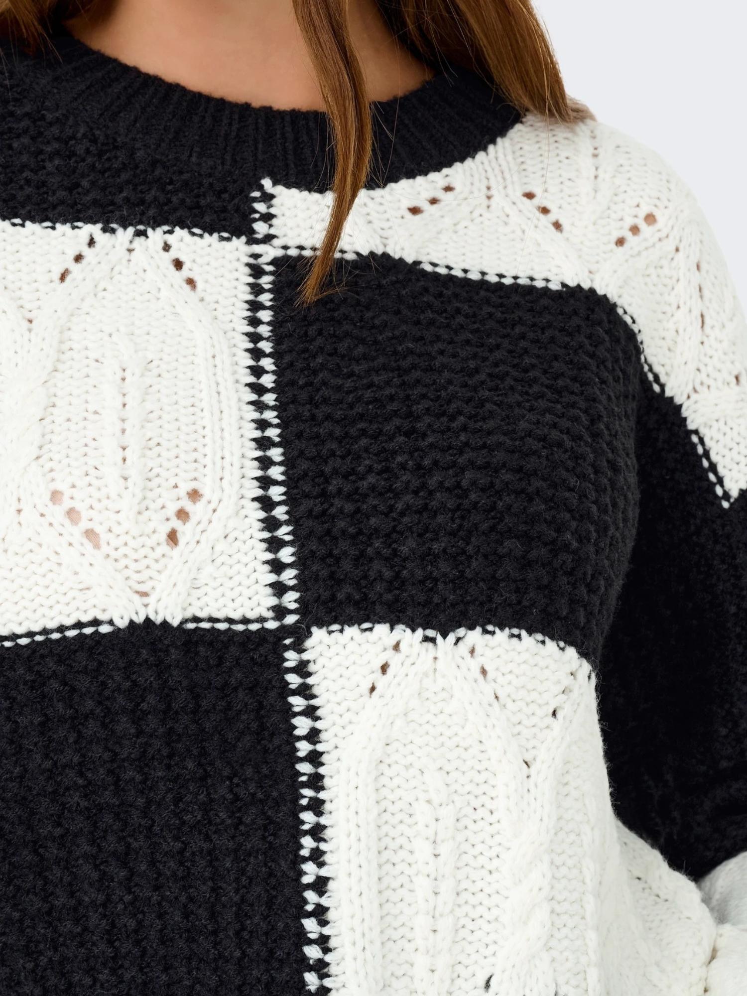 Jacqueline De Yong JDYJUSTY Pullover Donna Nero - Santangelo