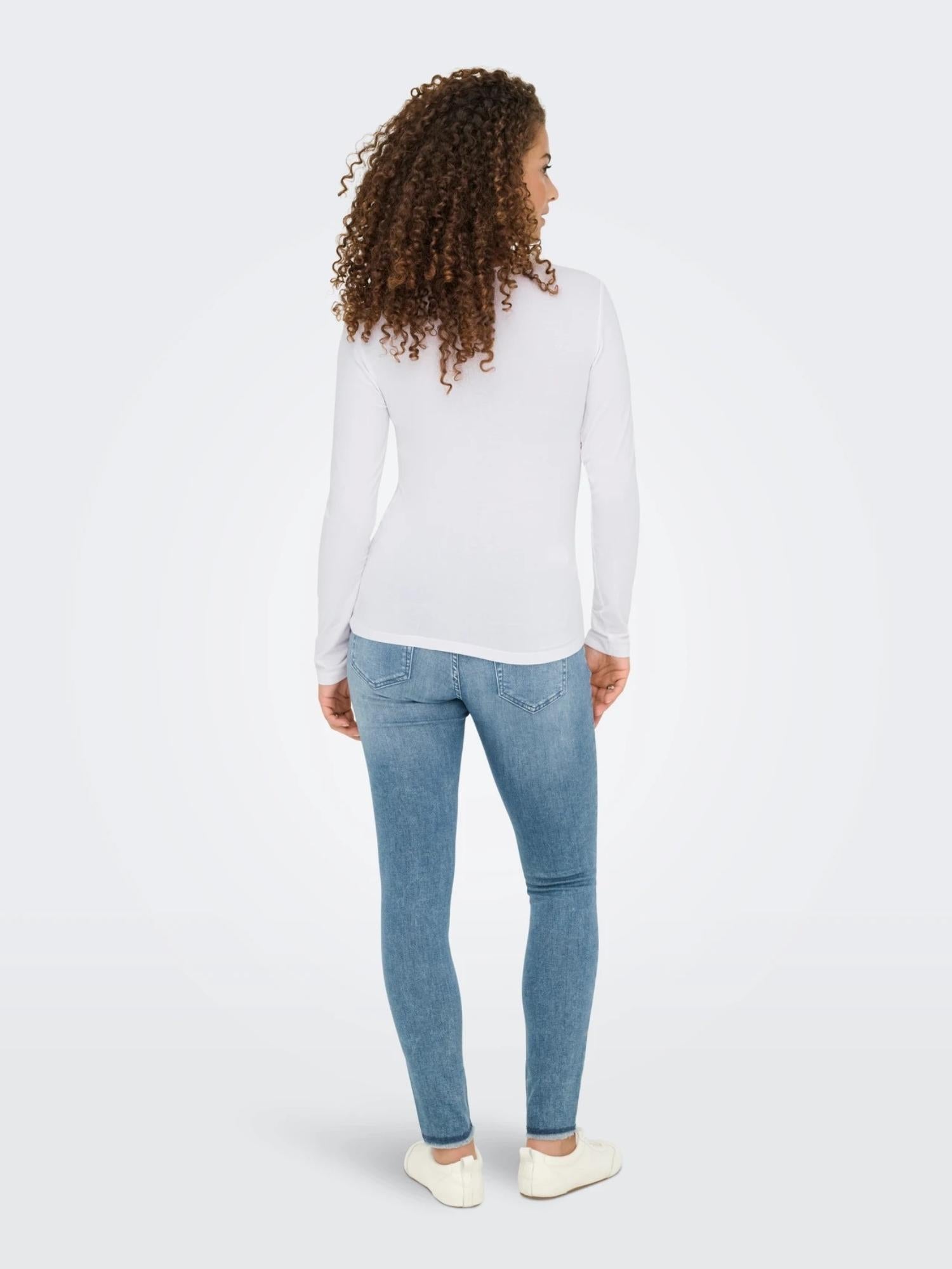 Jacqueline De Yong JDYMILA Top Donna Bianco - Santangelo