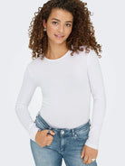 Jacqueline De Yong JDYMILA Top Donna Bianco - Santangelo