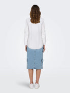 JACQUELINE DE YONG Jacqueline De Yong JDYMIO Camicia Donna Bianco Camicia