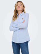 JACQUELINE DE YONG Jacqueline De Yong JDYMIO Camicia Donna Cashmere Blue Camicia
