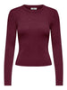 Jacqueline De Yong JDYPLUM Pullover Donna Maroon Banner
