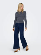 Jacqueline De Yong JDYPLUM Pullover Donna Total Eclipse - Santangelo