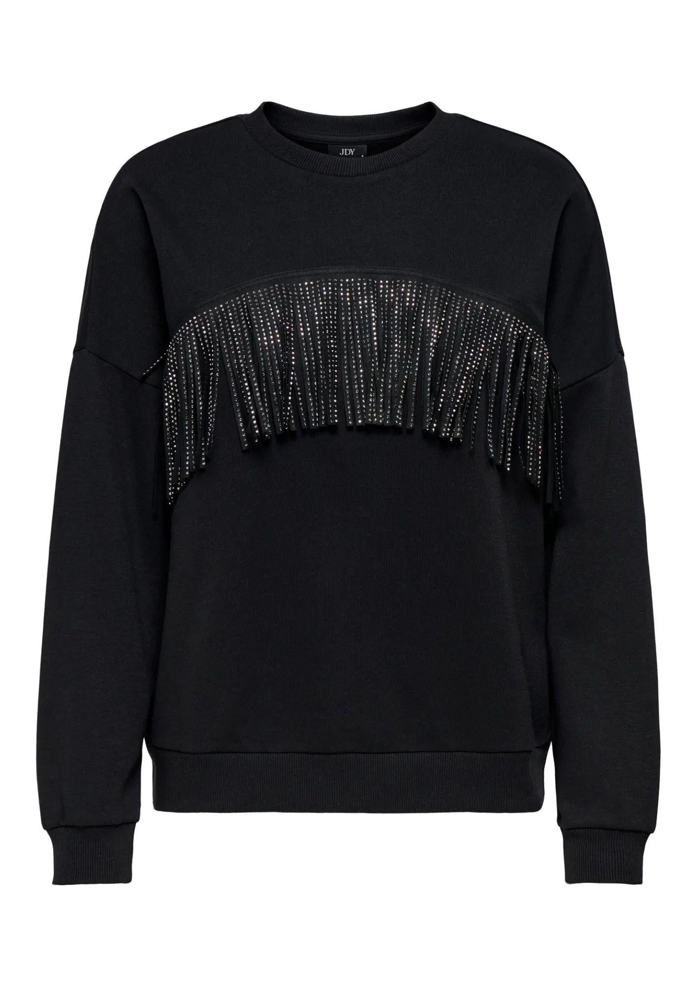 JACQUELINE DE YONG Jacqueline De Young Felpa Donna Prima Nera Felpa