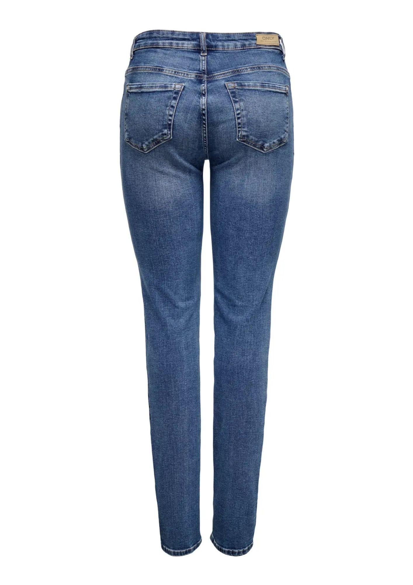 ONLY Jeans Donna Only Onlsui Blu Denim Medio Jeans