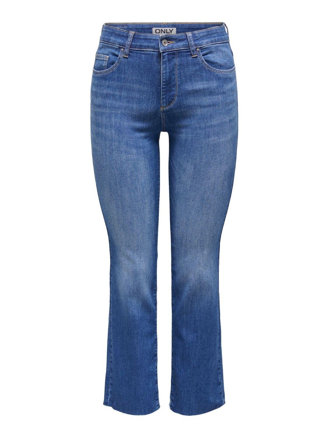 Jeans Flared fit Donna Blu Medio - Santangelo