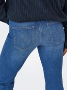Jeans Flared fit Donna Blu Medio - Santangelo