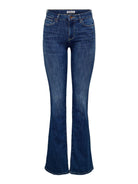 Jeans Flared fit Donna Dark Blue Denim - Santangelo