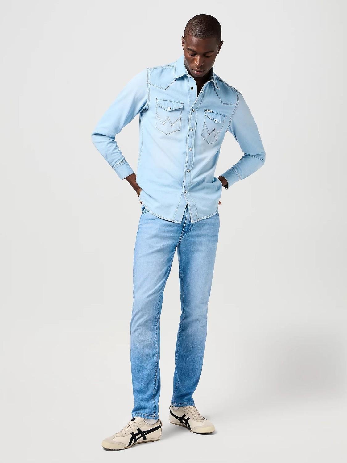 Jeans Larston Low Stretch Uomo Slate Shade - Santangelo