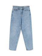 Jeans Mom fit Donna Light Blue Denim - Santangelo
