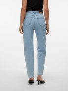 Jeans Mom fit Donna Light Blue Denim - Santangelo