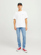 Jeans Skinny Uomo Blue Denim - Santangelo