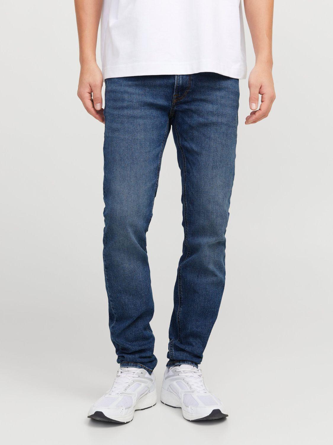 Jeans Skinny Uomo Blue Denim - Santangelo