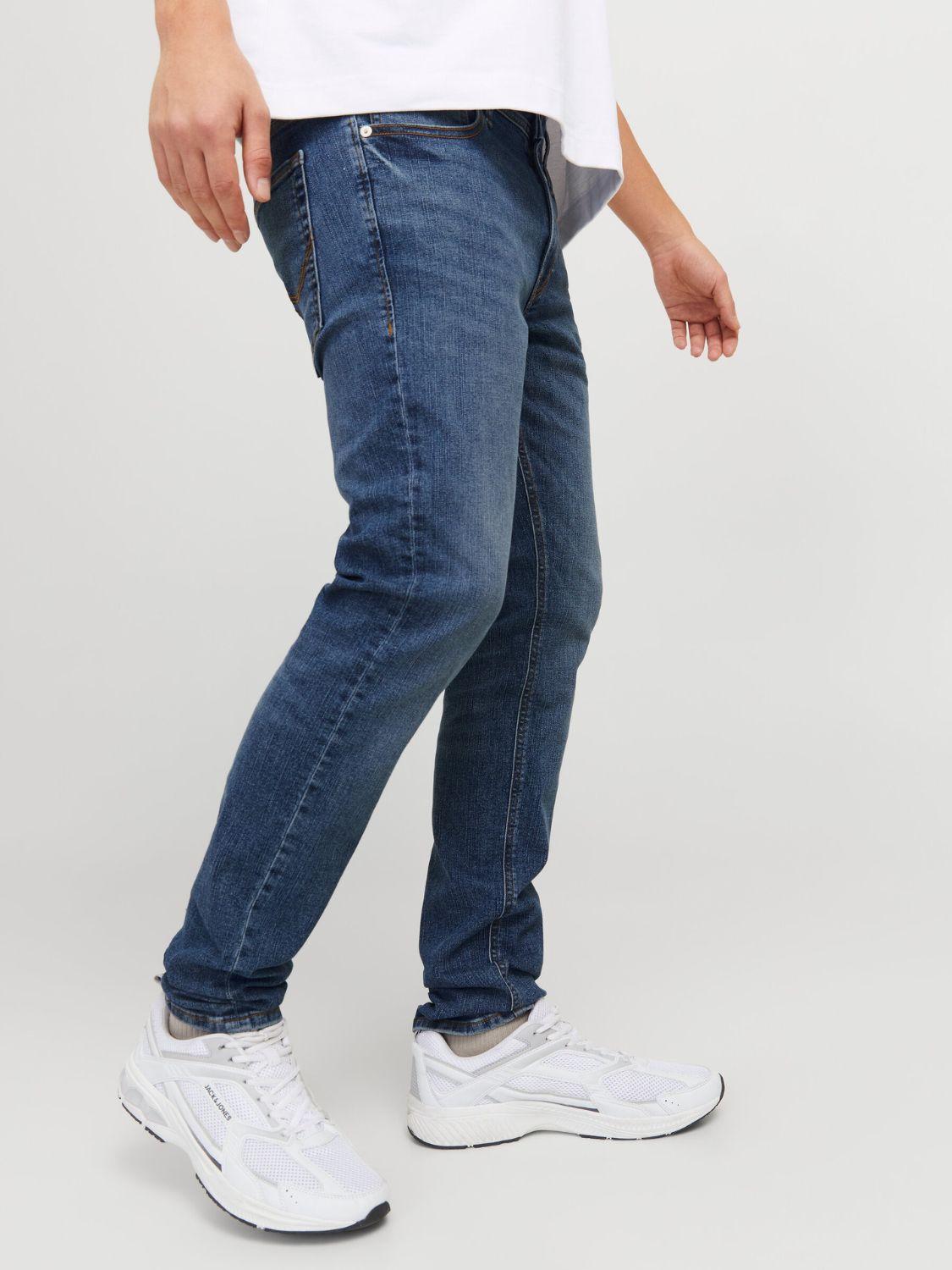 Jeans Skinny Uomo Blue Denim - Santangelo