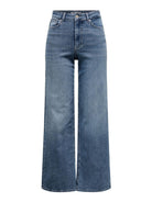 Jeans Wide Fit Donna Special Blue Grey Denim - Santangelo