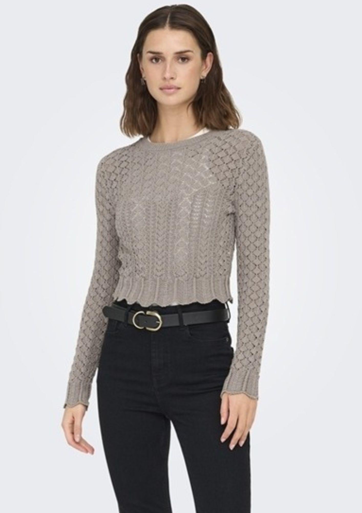 Maglia Donna Grigio Fungi - Santangelo