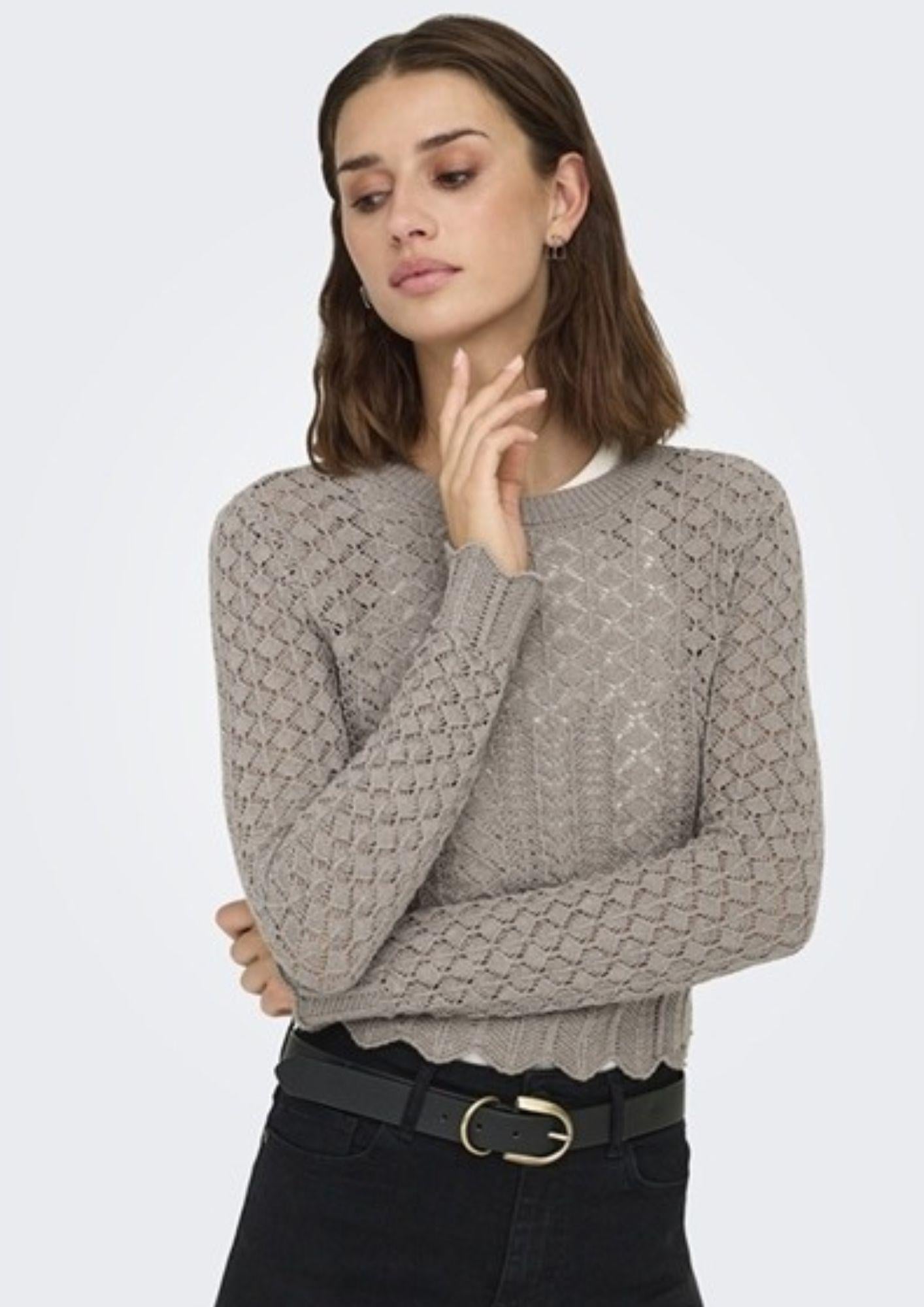 Maglia Donna Grigio Fungi - Santangelo