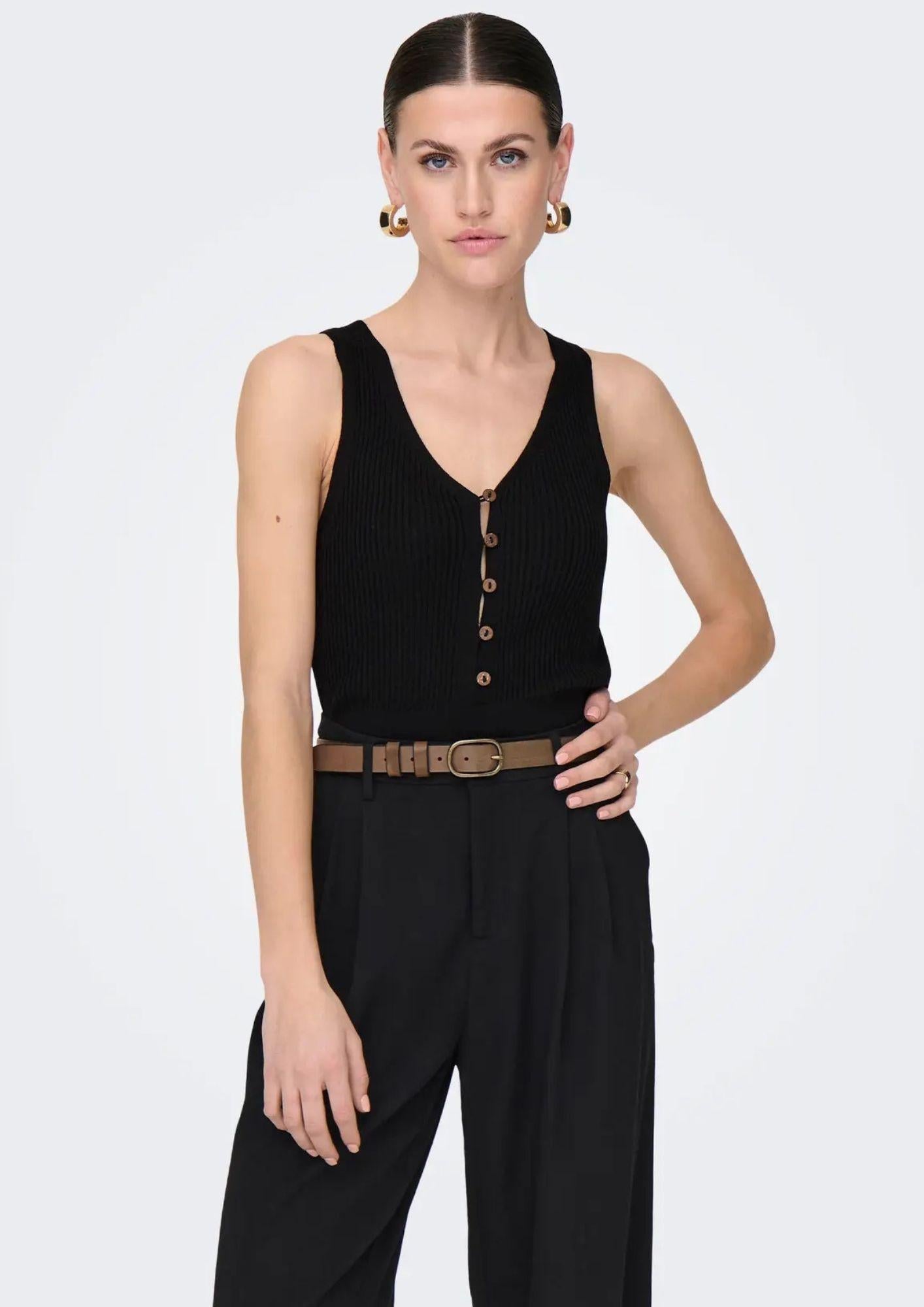 Maglia Donna Nera - Santangelo