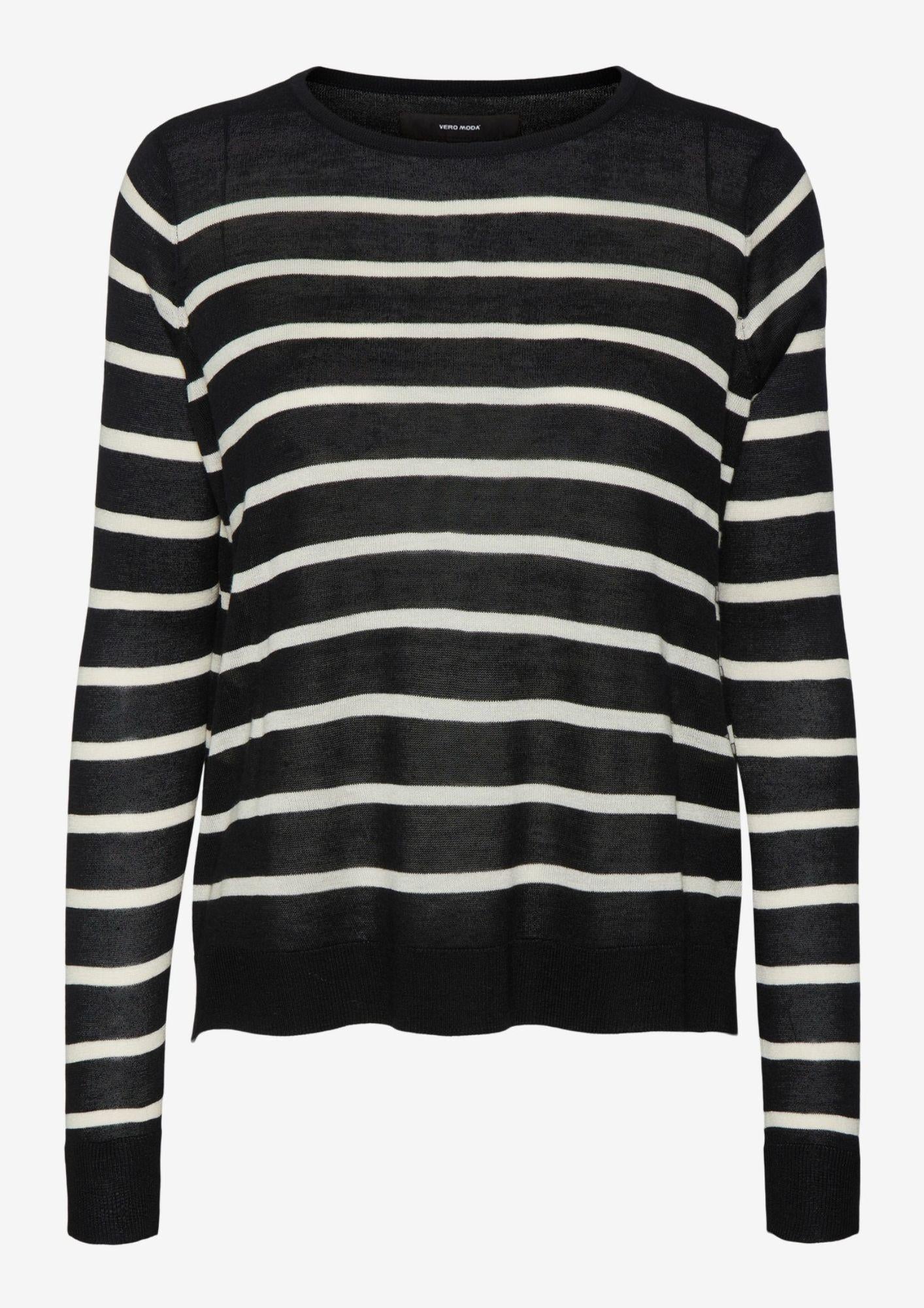 Maglia Donna Nero Beige - Santangelo