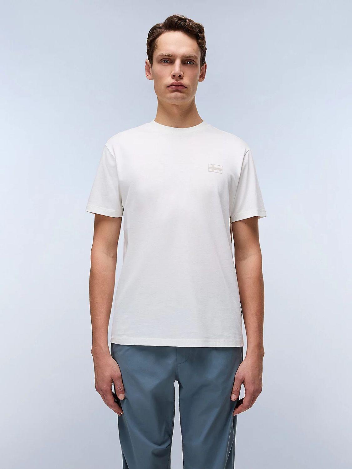 Napapijri T-Shirt Sorano Uomo Bianco - Santangelo